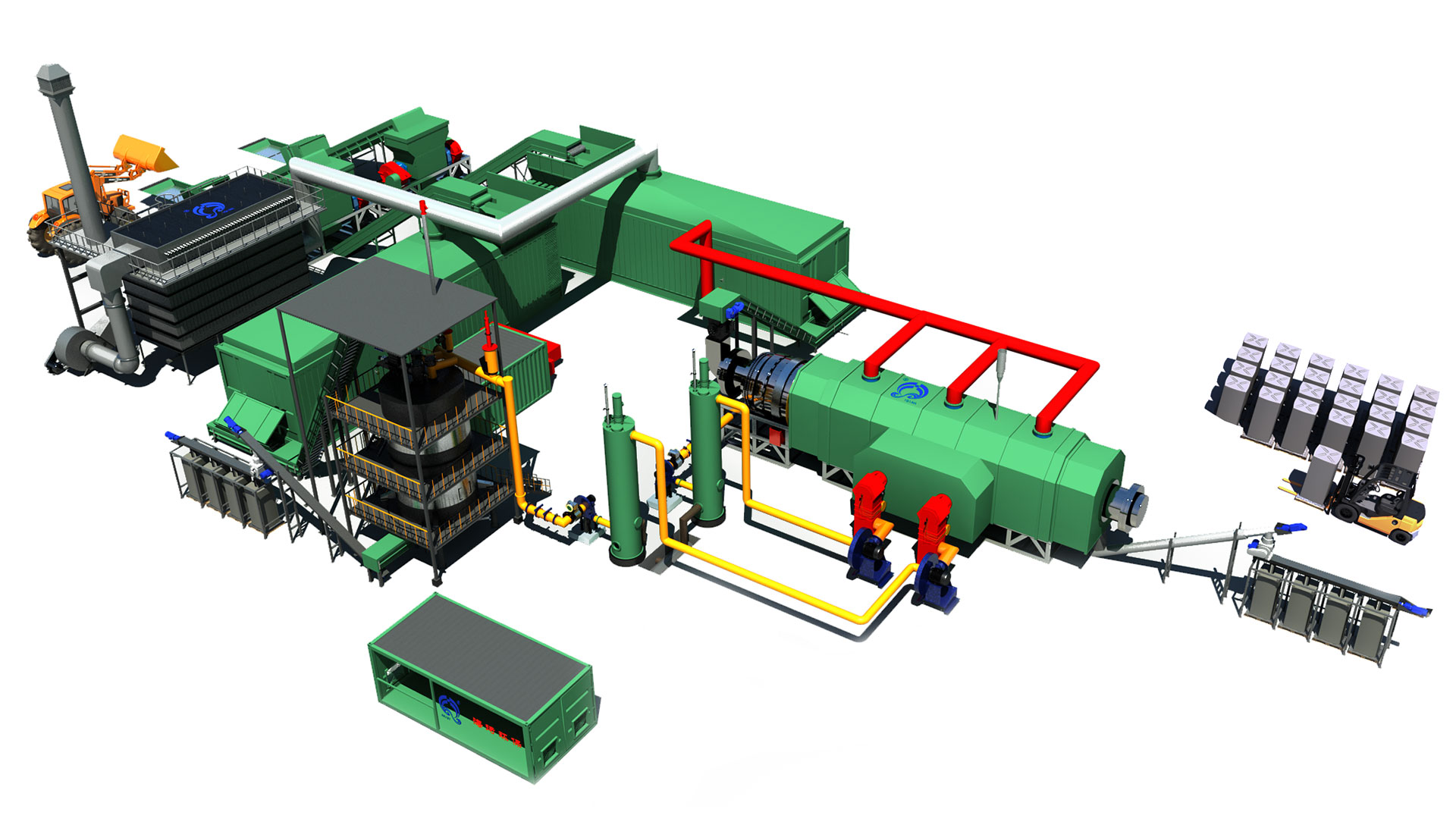 Biomass Carbonization Application